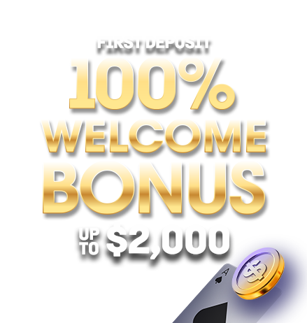 Welcome Bonus 100% bonus up to $2,000